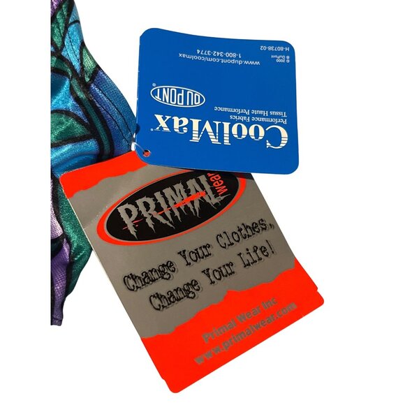 Primal Tiffany XL Dragonfly Racerback Sports Bra Coolmax Blend Womens Activewear - Picture 2 of 6